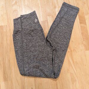 The Bare Legging with Pockets - Heathered Grey - L